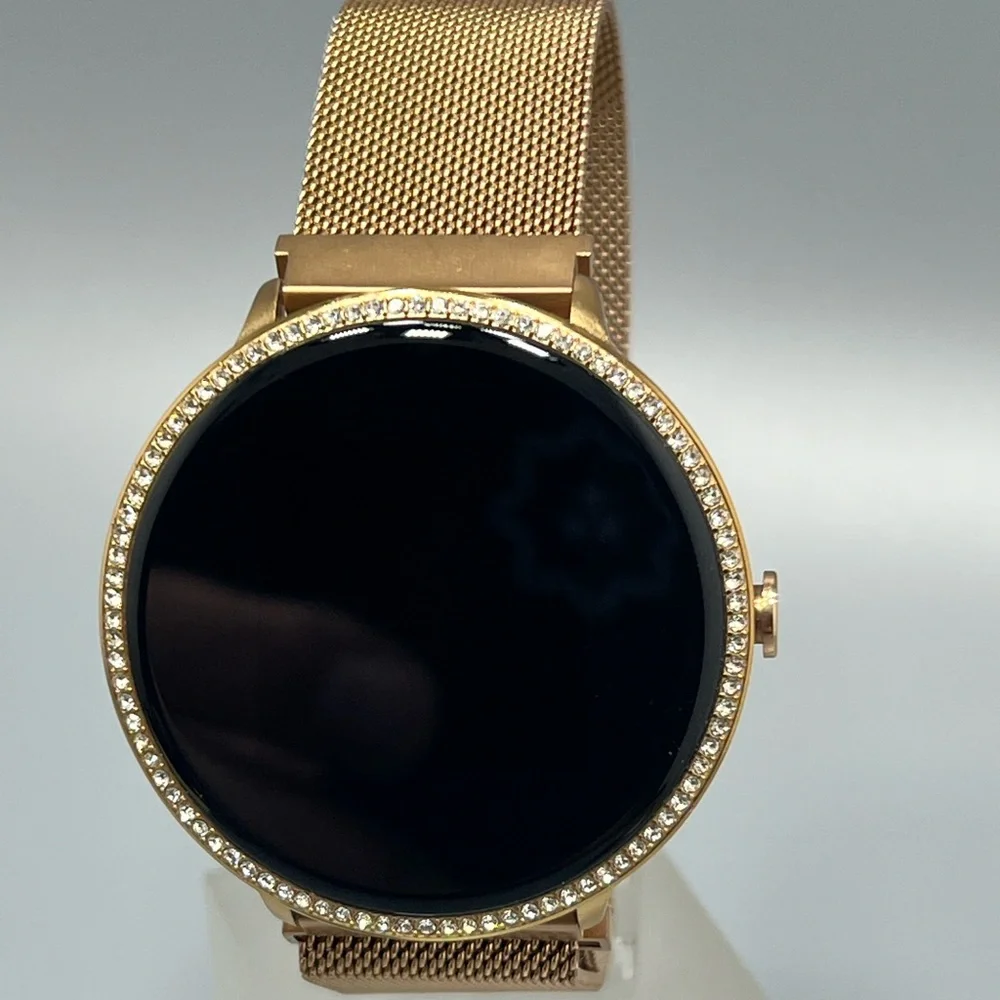 ITouch 3 Sport Smartwatch With Crystal Bezel & Mesh Strap